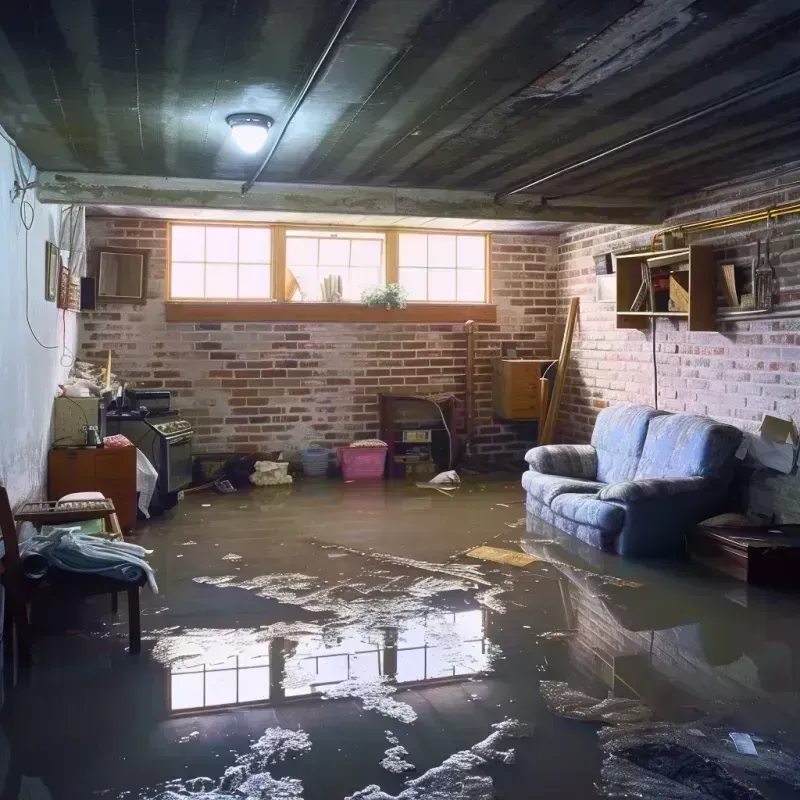 Flooded Basement Cleanup in Dover Base Housing, DE